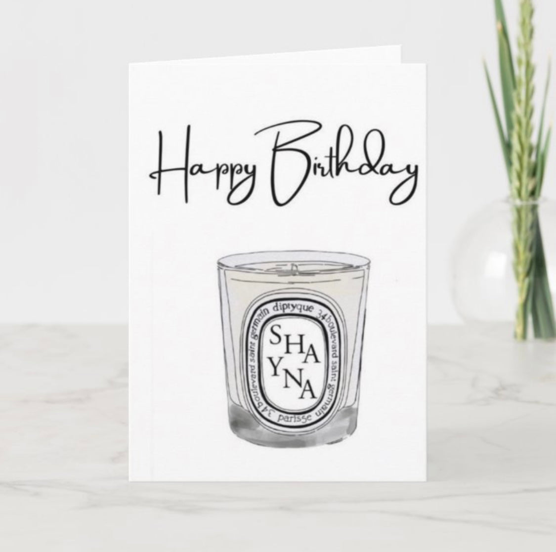 Diptyque Candle Card